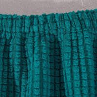 Sofa Bed Cover – Velvet Plush – Teal