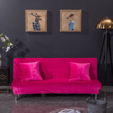 Sofa Bed Cover – Velvet Plush – Fuchsia