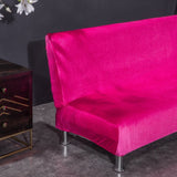 Sofa Bed Cover – Velvet Plush – Fuchsia