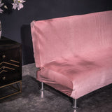 Sofa Bed Cover – Velvet Plush – Soft Blush