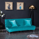 Sofa Bed Cover – Velvet Plush Bright – Teal