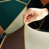 Sofa Cover – Abstract Geometric – Forest