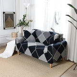 Sofa Cover – Argyle Diamond – Charcoal