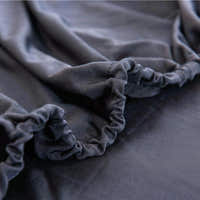 Sofa Cover – Plain Stretch – Ink Black