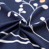 Sofa Cover – Botanical Branch – Midnight Navy