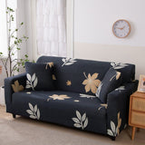 Sofa Cover – Botanical Floral – Midnight Navy
