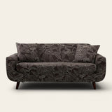Sofa Cover – Botanical Sketch – Espresso