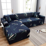 Sofa Cover – Botanical Spray – Midnight Navy