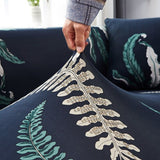Sofa Cover – Botanical Spray – Midnight Navy