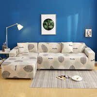 Sofa Cover – Breathe Leaves – Ivory Cream
