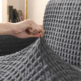 Sofa Cover – Bubble Knit – Charcoal