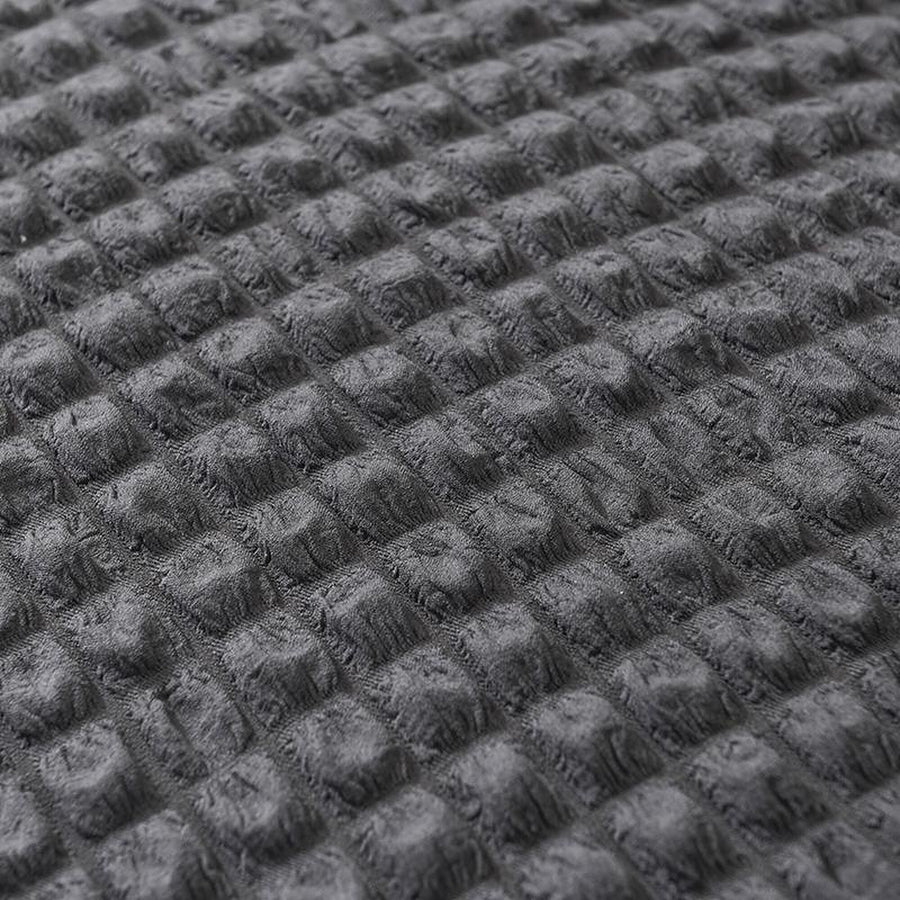 Sofa Cover – Bubble Knit – Charcoal