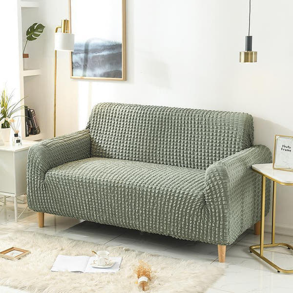 Sofa Cover – Bubble – Sage Mist
