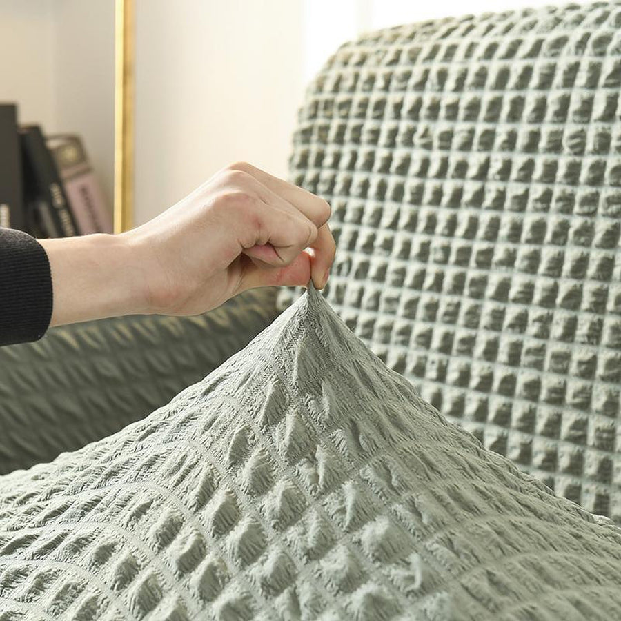 Sofa Cover – Bubble – Sage Mist
