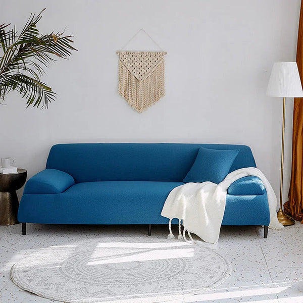Sofa Cover – Smooth – Stormy Blue