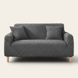 Sofa Cover – Bubble Knit – Charcoal
