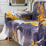 Sofa Cover – Tropical Cattleya – Lavender Mist