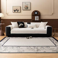 Non-Slip Sofa Cover – Chenille – Bouclé Sand