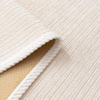 Non-Slip Sofa Cover – Chenille – Bouclé Sand
