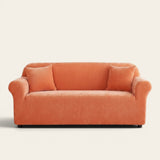 Sofa Cover – Chenille Bright – Terracotta