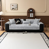 Non-Slip Sofa Cover – Chenille – Pearl Grey