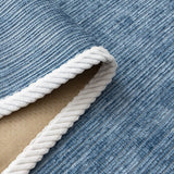 Non-Slip Sofa Cover – Chenille – Stormy Blue