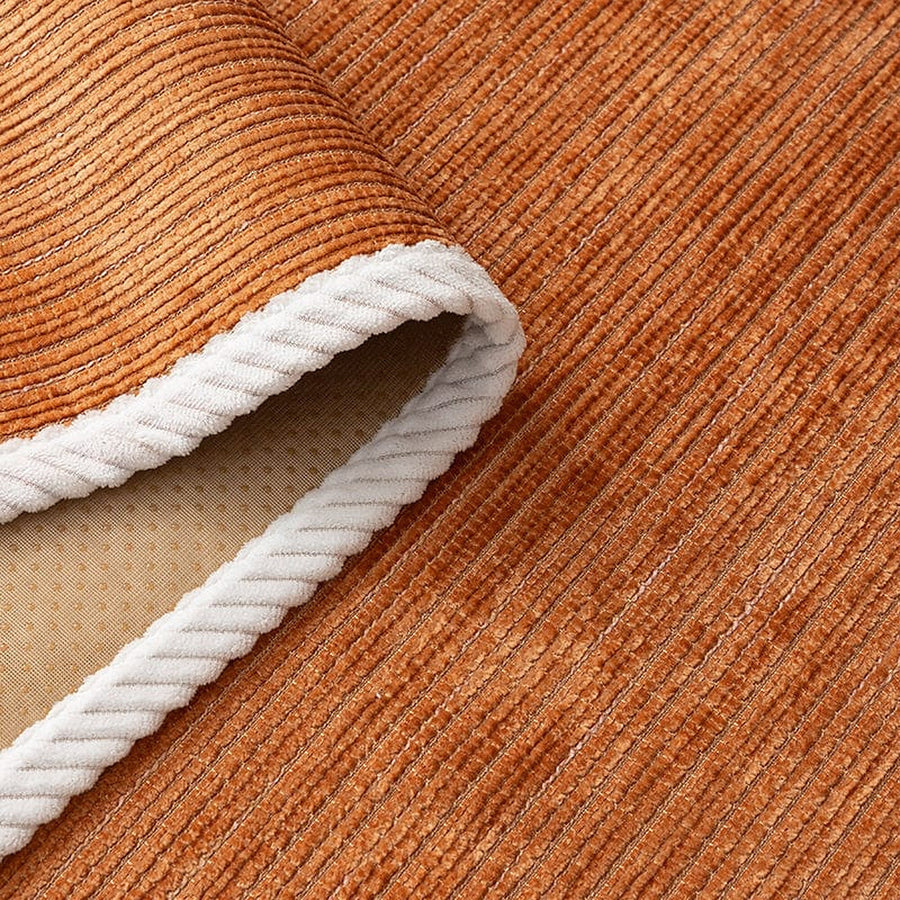 Non-Slip Sofa Cover – Chenille – Terracotta