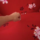 Sofa Cover – Cherry Blossom – Bordeaux