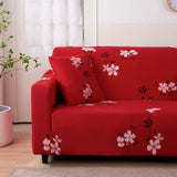 Sofa Cover – Cherry Blossom – Bordeaux
