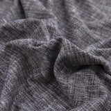 Sofa Cover – Cross Pattern – Charcoal