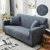 Sofa Cover – Cross Pattern – Pearl Grey