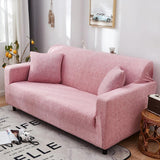 Sofa Cover – Cross Pattern – Soft Blush