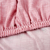 Sofa Cover – Cross Pattern – Soft Blush