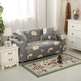 Sofa Cover – Daisy Print – Charcoal