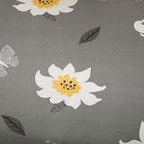 Sofa Cover – Daisy Print – Charcoal