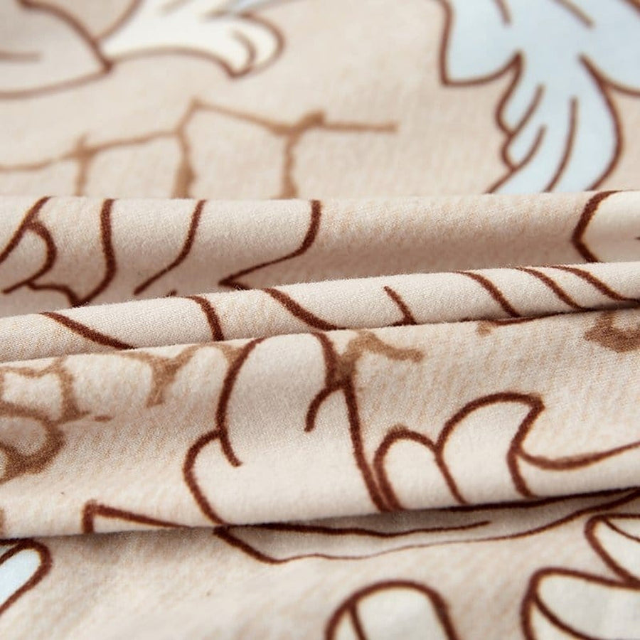 Sofa Cover – Damask – Bouclé Sand