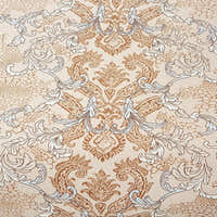 Sofa Cover – Damask – Bouclé Sand