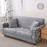 Sofa Cover – Dandelion Print – Stormy Blue