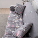 Sofa Cover – Dandelion Print – Stormy Blue