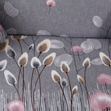 Sofa Cover – Dandelion Print – Stormy Blue