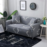 Sofa Cover – Deer Print – Charcoal