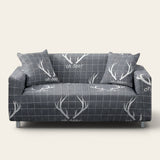 Sofa Cover – Deer Print – Charcoal