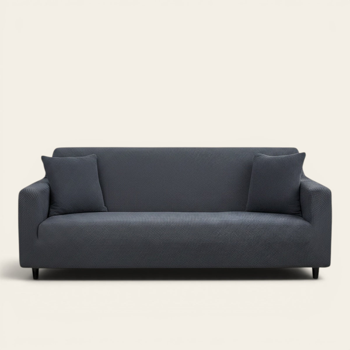 Sofa Cover – Diamond Quilted – Stormy Blue