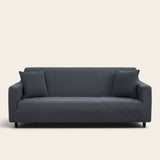 Sofa Cover – Diamond Quilted – Stormy Blue