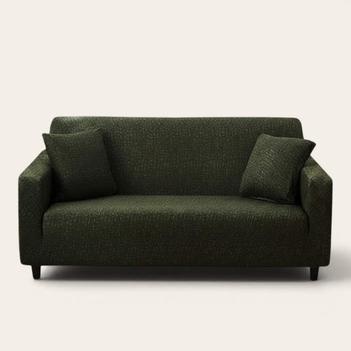 Sofa Cover – Distressed – Moss