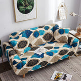 Sofa Cover – Egyptian Print – Bouclé Sand