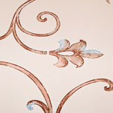 Sofa Cover – Filigree Print – Ivory Cream