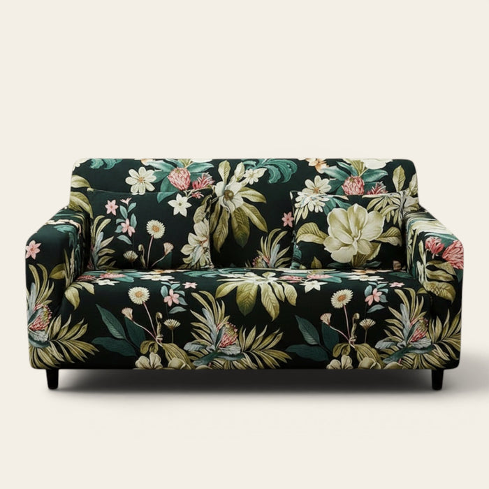 Sofa Cover – Floral Garden – Forest