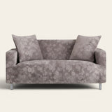 Sofa Cover – Floral Jacquard – Lavender Mist