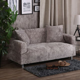 Sofa Cover – Floral Jacquard – Lavender Mist